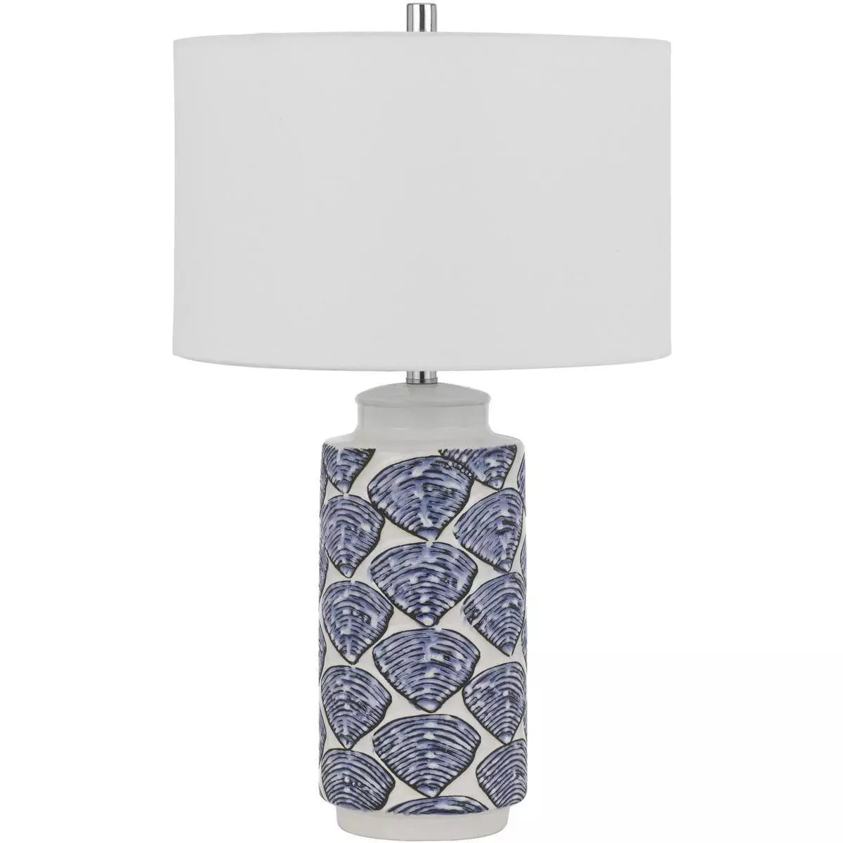 Cal Lighting Cambiago Table Lamp Set, Seashell