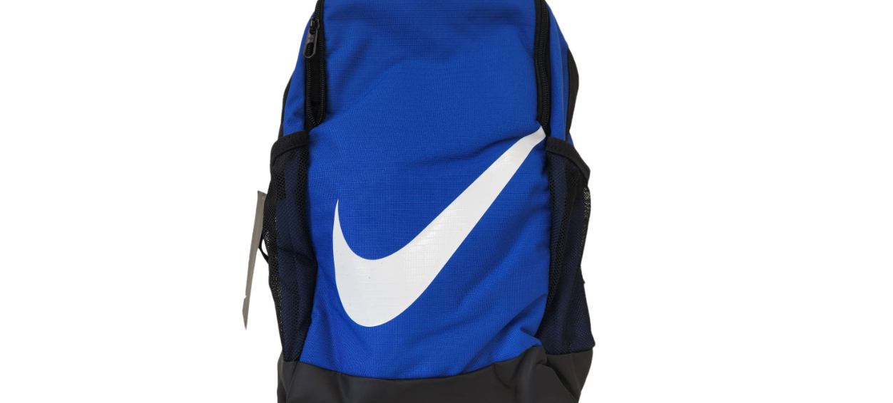 Nike Brazilia Backpack Unisex Blue Black BA6029-480