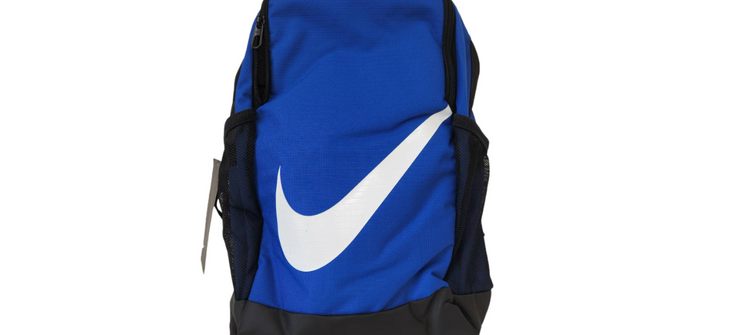 Nike Brazilia Backpack Unisex Blue Black BA6029-480
