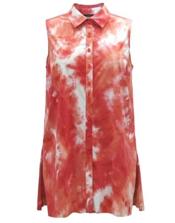 Alfani Women's Tie-Dye Sleeveless Blouse, Size M