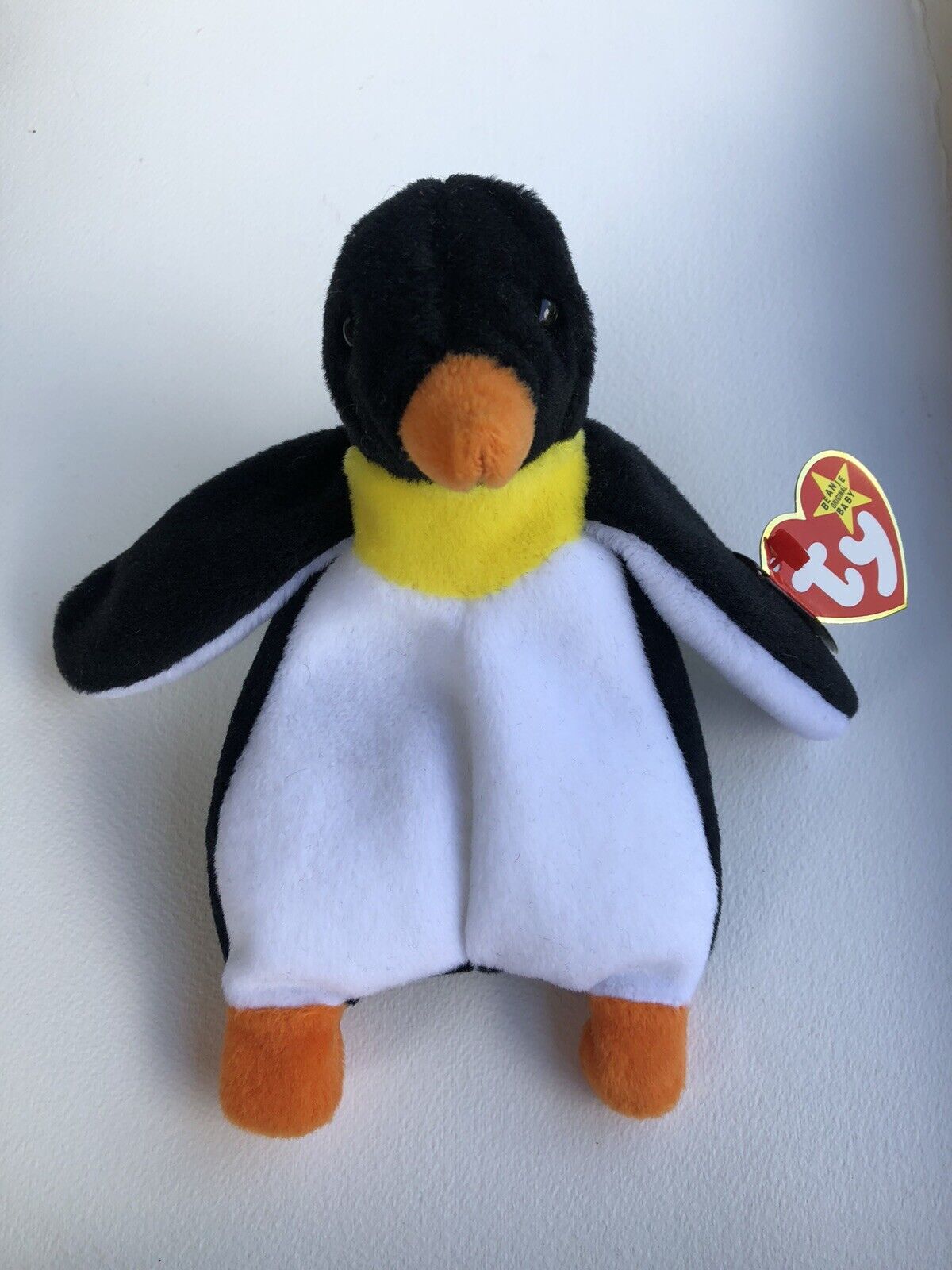 TY Beanie Baby - WADDLE the Penguin DOB December 19, 1995 MWMTs Collectible Toy