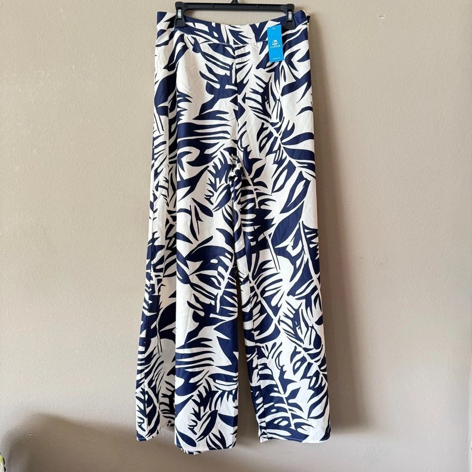 Cupshe Tropical Floral Wide Leg Pants