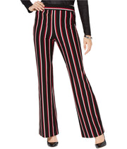 I.n.c. Women's Plus Size Striped Ponte-Knit Pants