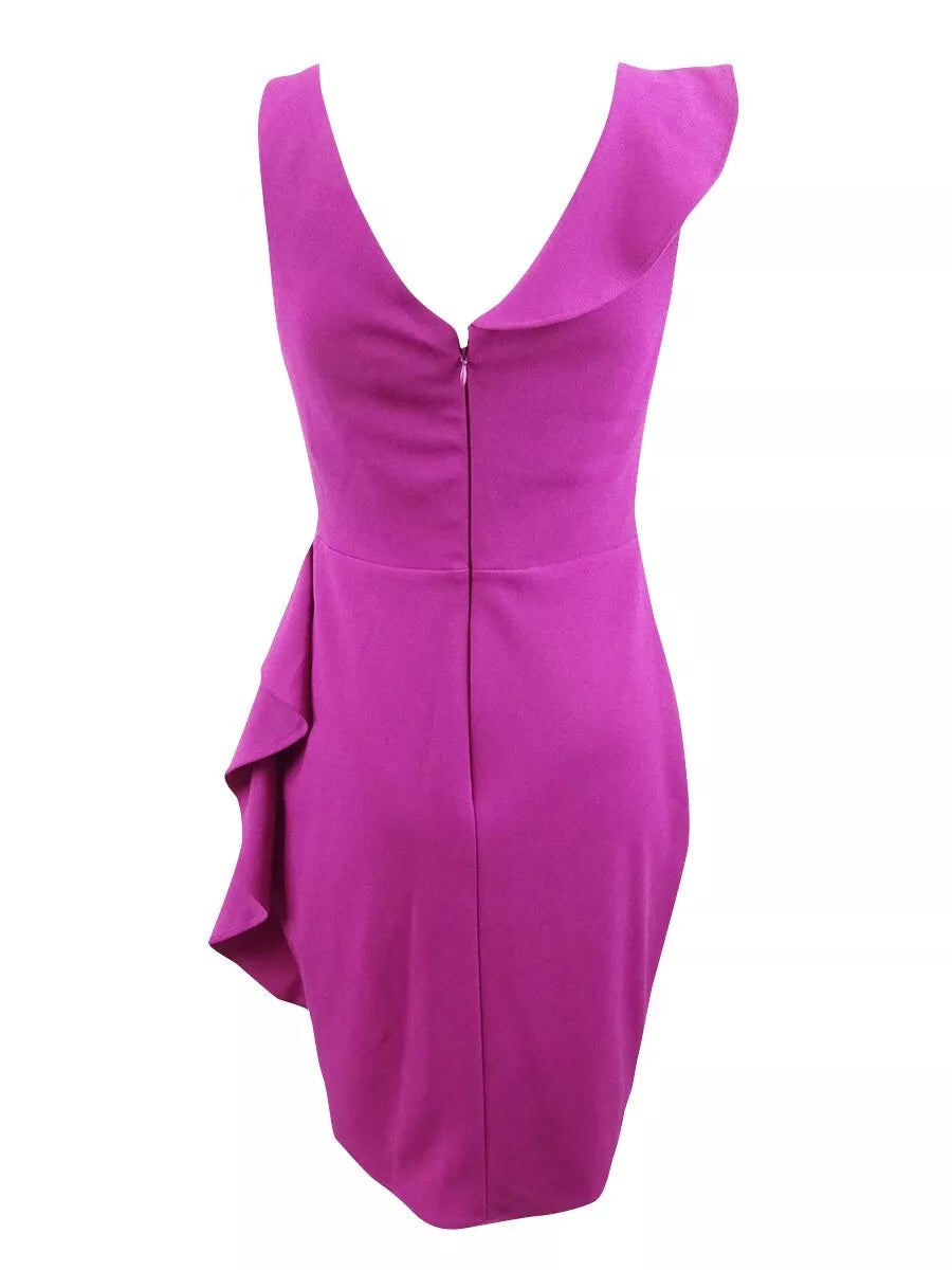 Nightway Womens Party Crepe Cocktail Dress, Size 6