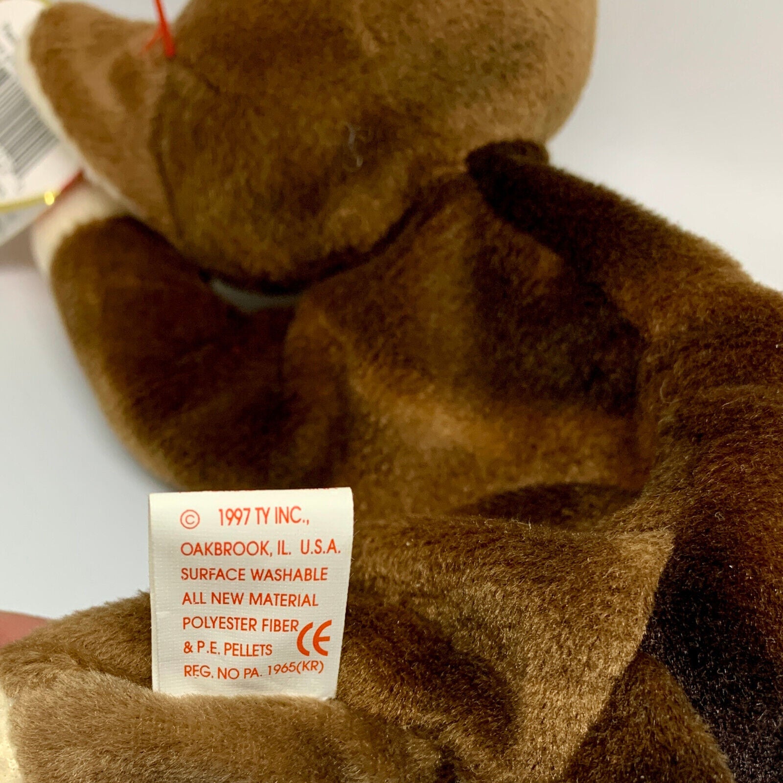 Ty Beanie Baby POUNCE the Cat 1997 with Tag Errors - RARE and RETIRED! 🔥 MINT!