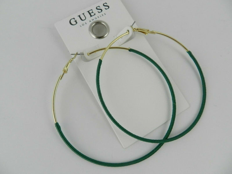 GUESS Thread-Wrapped Hoop Earrings