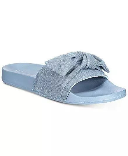 I.N.C. Womens Knotted Slide Slippers