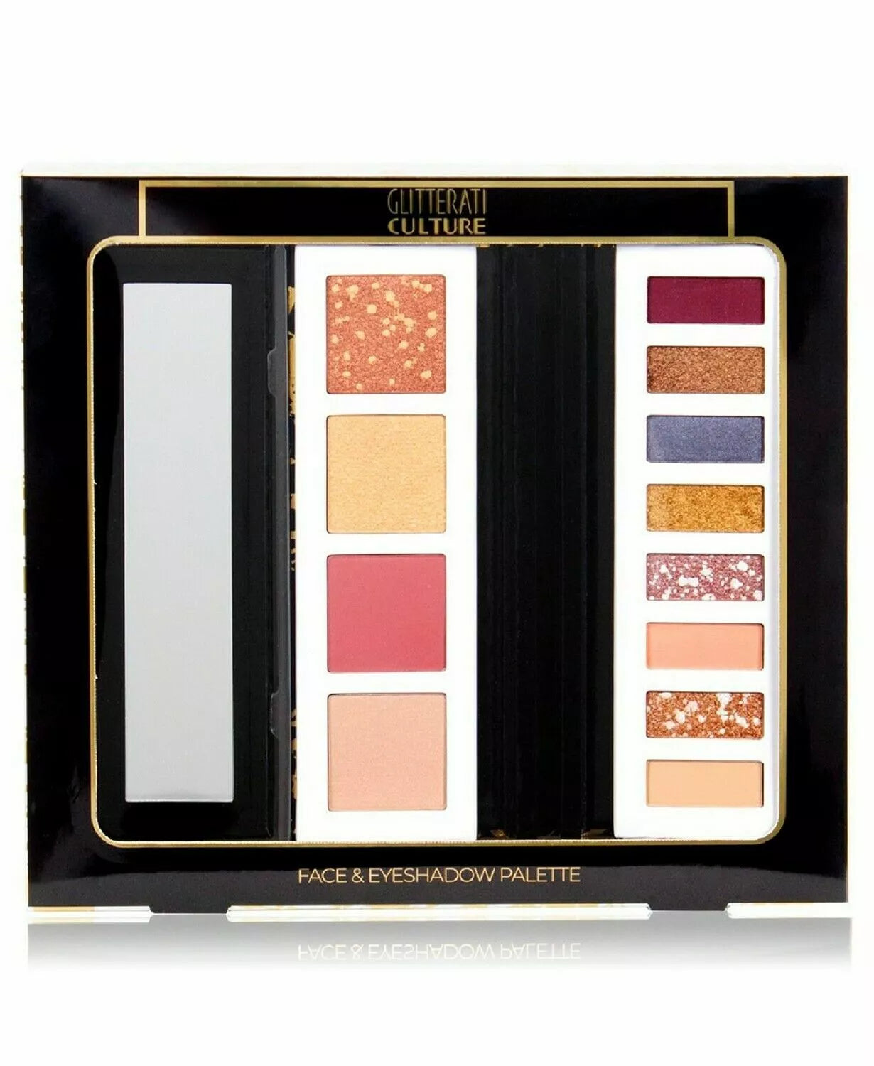 Glitterati Culture Double-Sided Face and Eyeshadow Palette