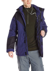 Colorado Clothing Men's Summit Anorak Shell Jacket, Navy, Medium