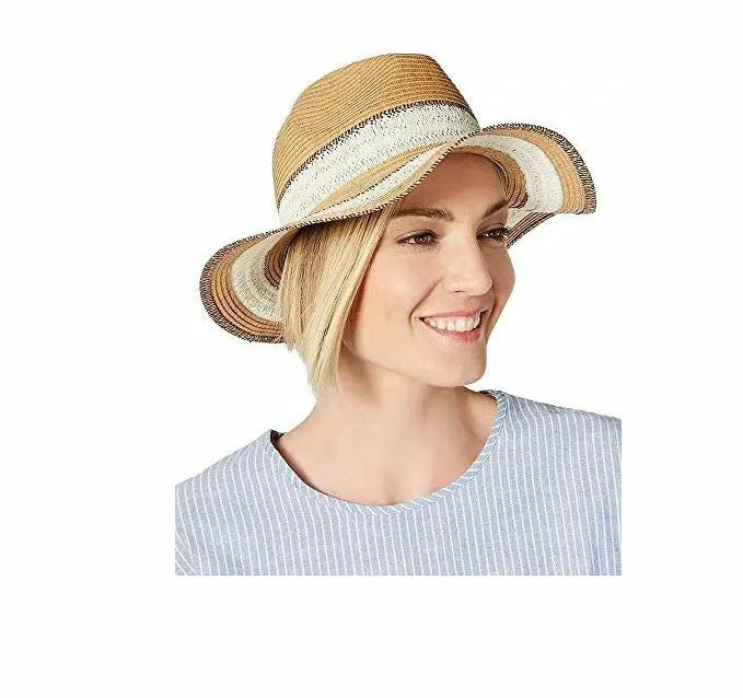 Inc Packable Raffia Panama Hat