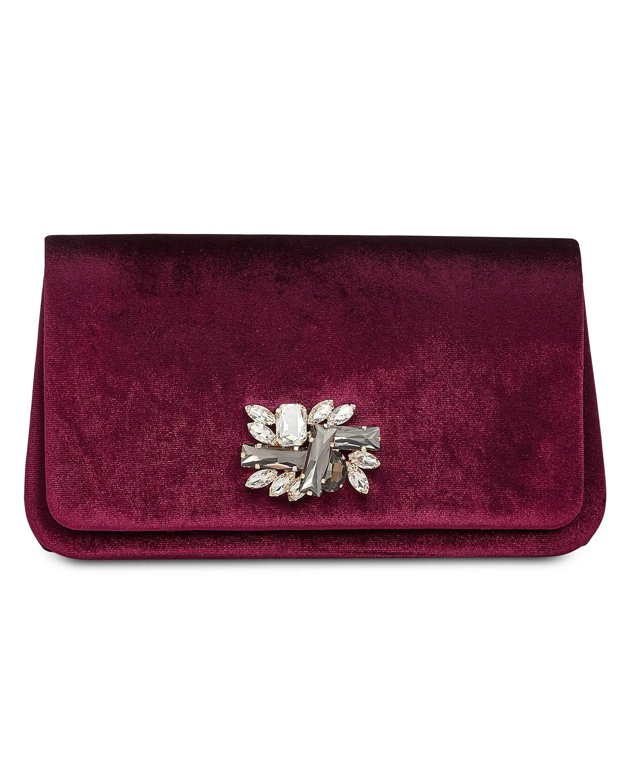 I.n.c. Mishel Velvet Brooch Clutch