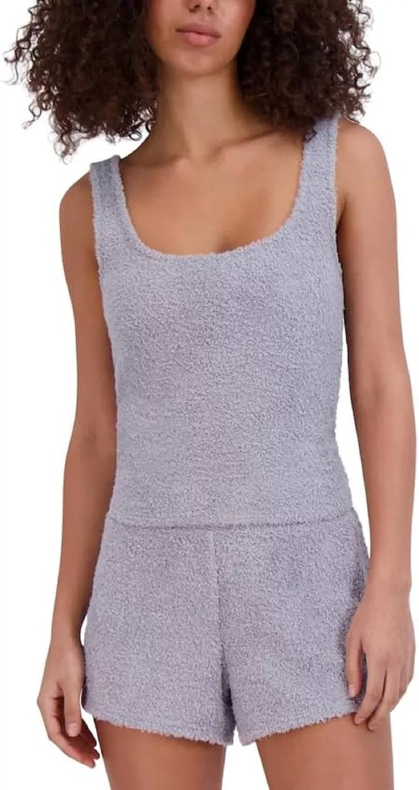 Steve Madden Womens Scoop-Neck Chenille Sleep Tank Top