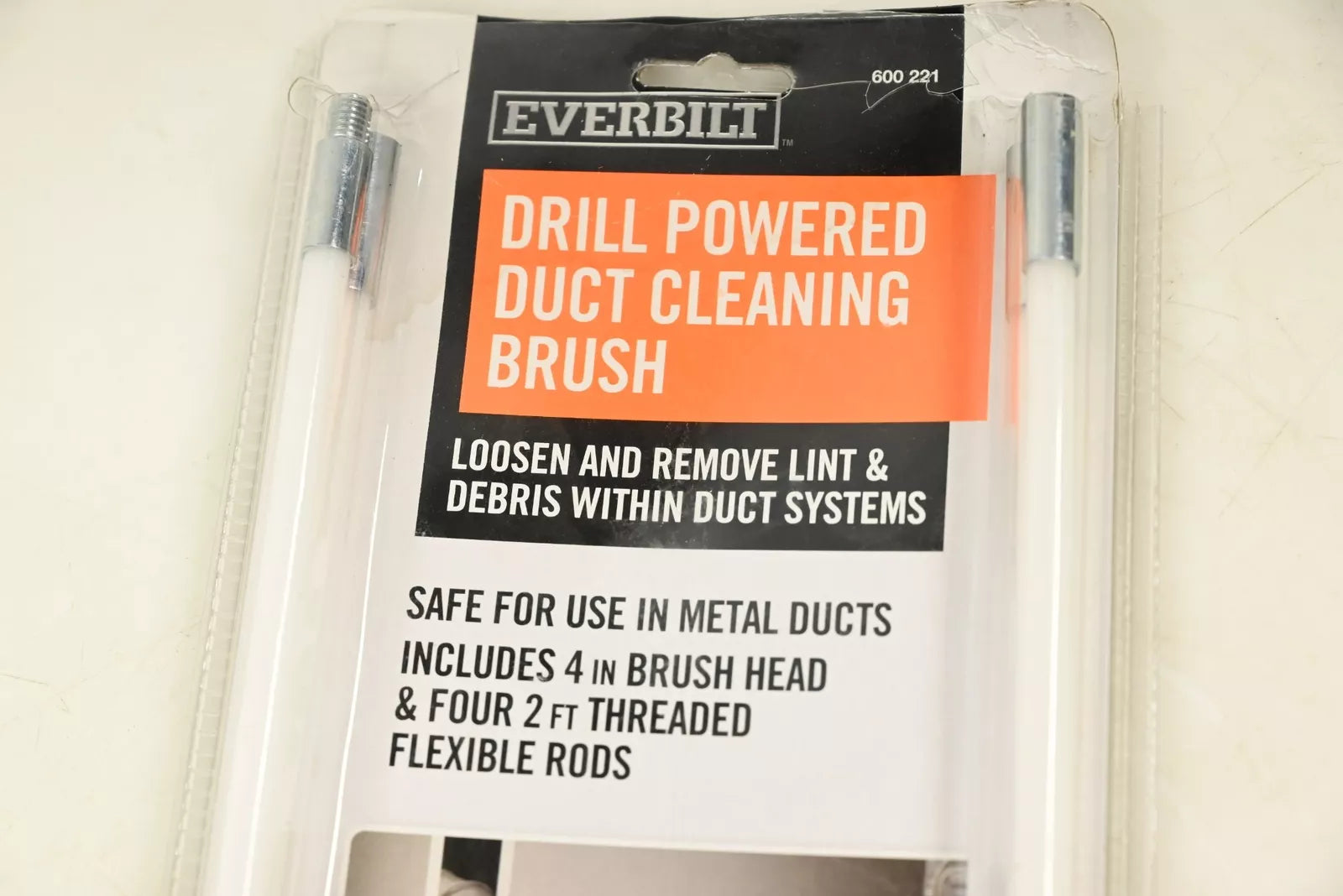 Everbilt Drill Powered Duct Brush Kit