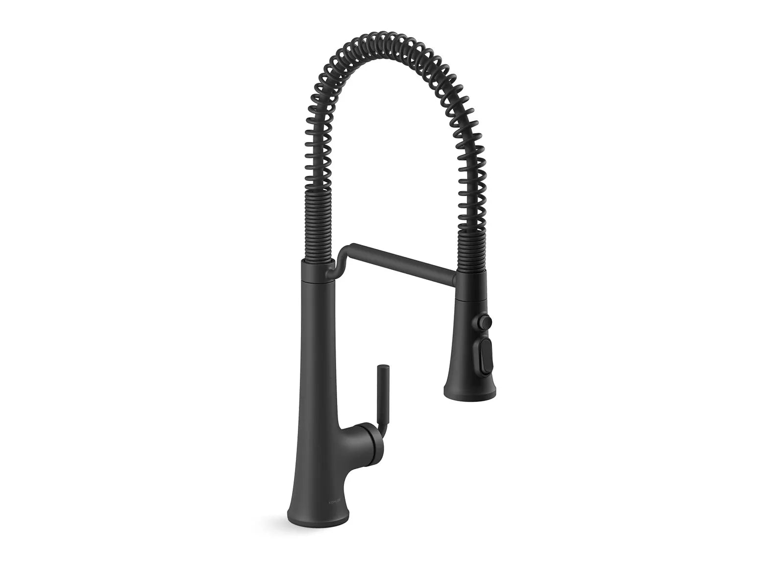 Miseno Mk281a Professional Series Pre-Rinse Kitchen Faucet, Flat Black