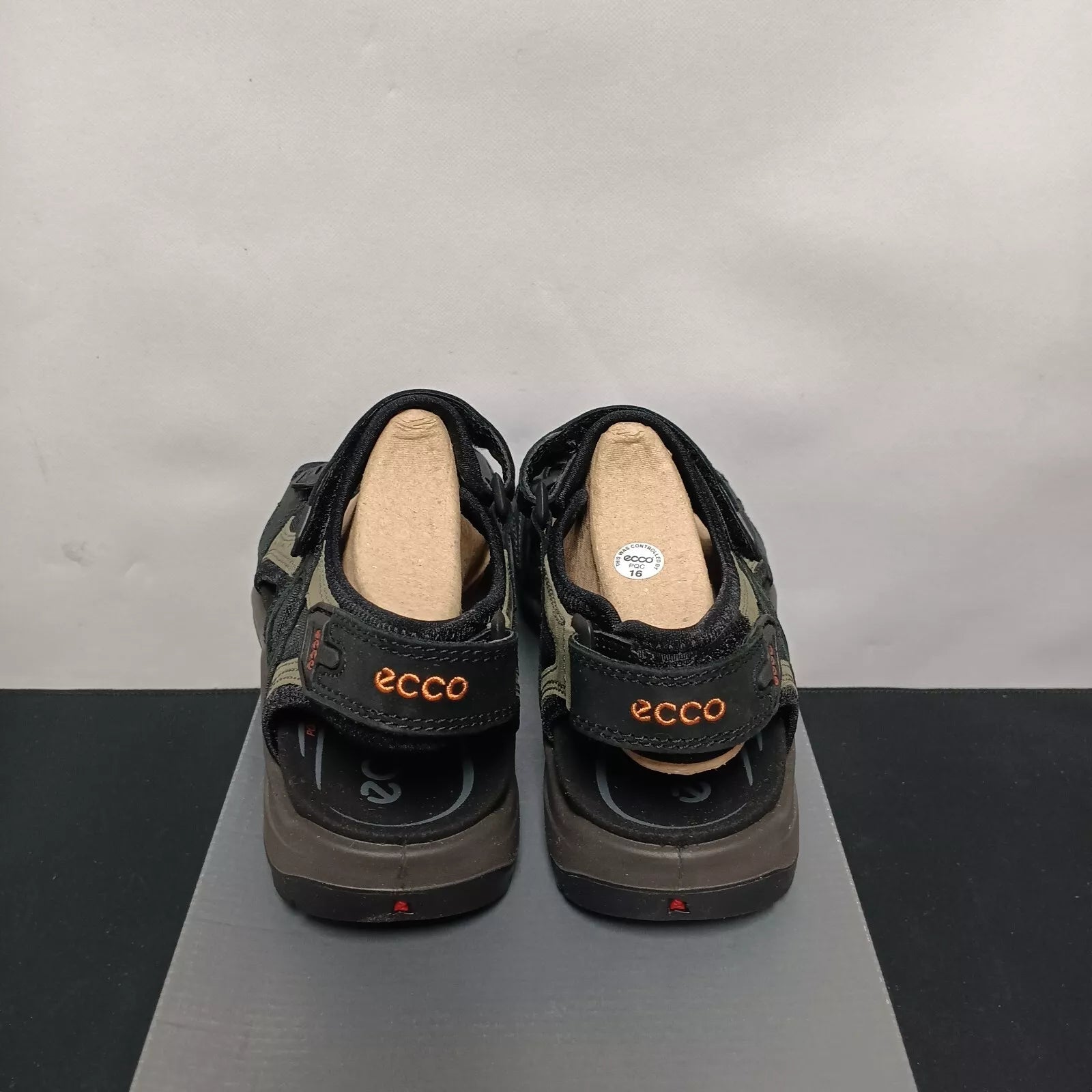 ECCO Yucatan Mens Sandals Size 6 Vetiver