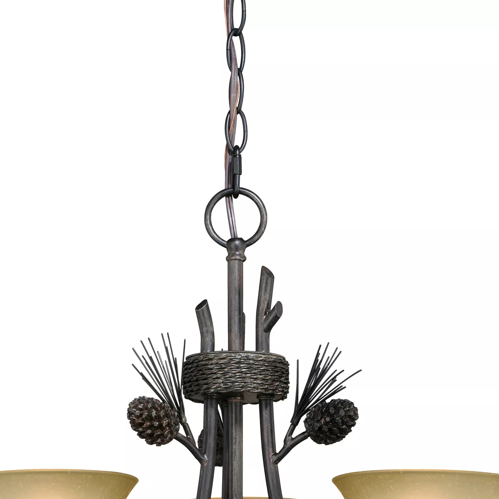 Vaxcel H0172 Three Light Mini Chandelier