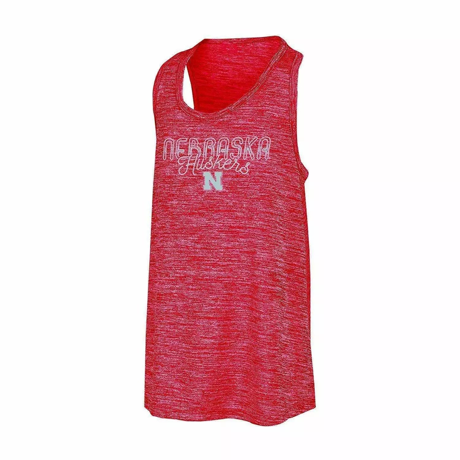 Champion NCAA Nebraska Cornhuskers Girls Tank Top with Scoop Neck, Size Large