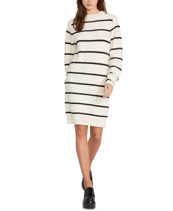 Volcom So Far So Good Striped Sweater Dress, Size Medium
