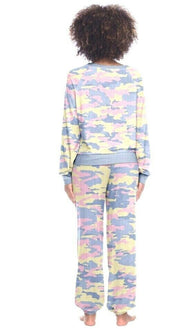 Honeydew Star Seeker Printed Pajama Set, Size Small