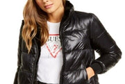Guess Women's Quilted Puffer Packable Jacket, Size Medium
