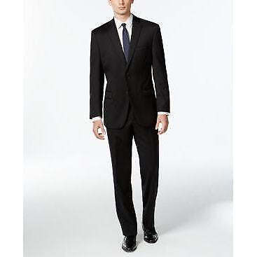 Calvin Klein Mens Modern-Fit Two Button Formal Suit, Size 38R/32W