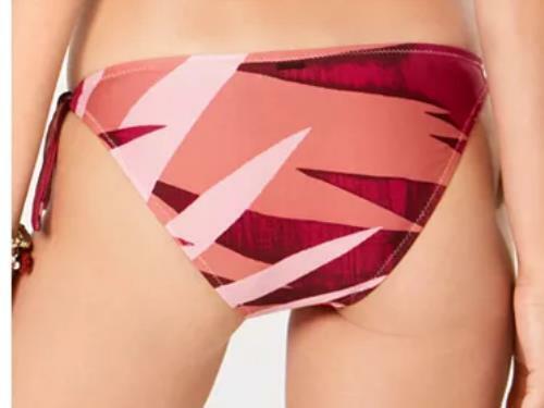 Volcom Juniors Printed Side-Tie Bikini Bottoms Womens Swimsuit,Size Small