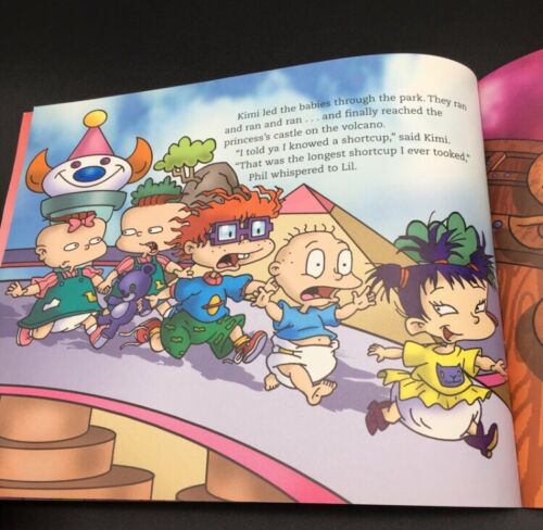 Nickelodeon Rugrats “Babies in Reptarland” Picture Book Vintage 2000