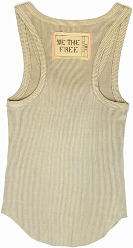 Free People Great Expectations Tank Top Sand, Size XS