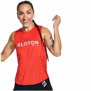 Peloton Womens Active Muscle Orange Tank, Size Medium