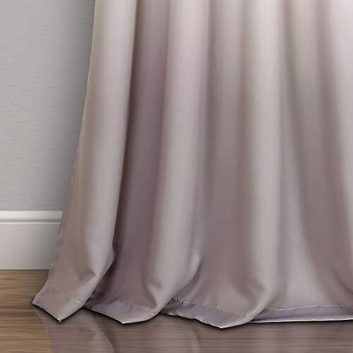 Lush Decor Window Curtains Yellow - Yellow & Gray Ombre Fiesta Room Darkening