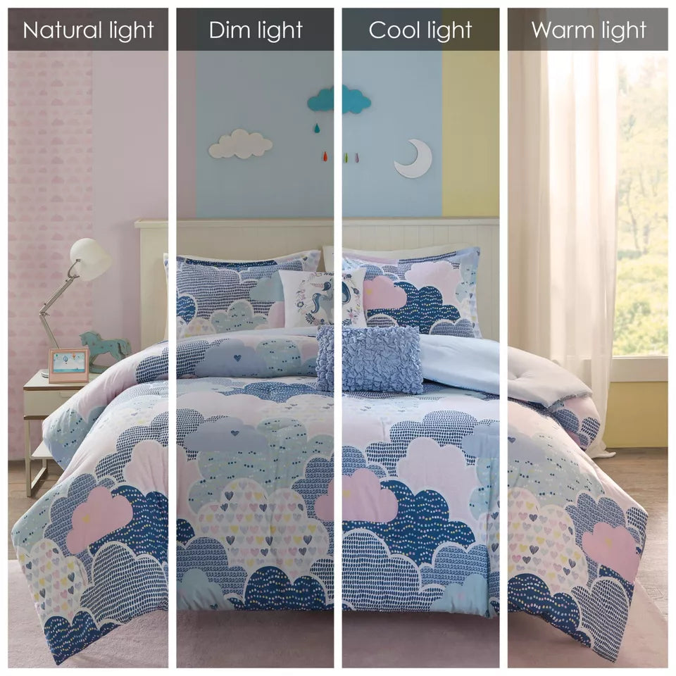 URBAN HABITAT KIDS Cloud 5-Pc. Comforter Set, Full/Queen