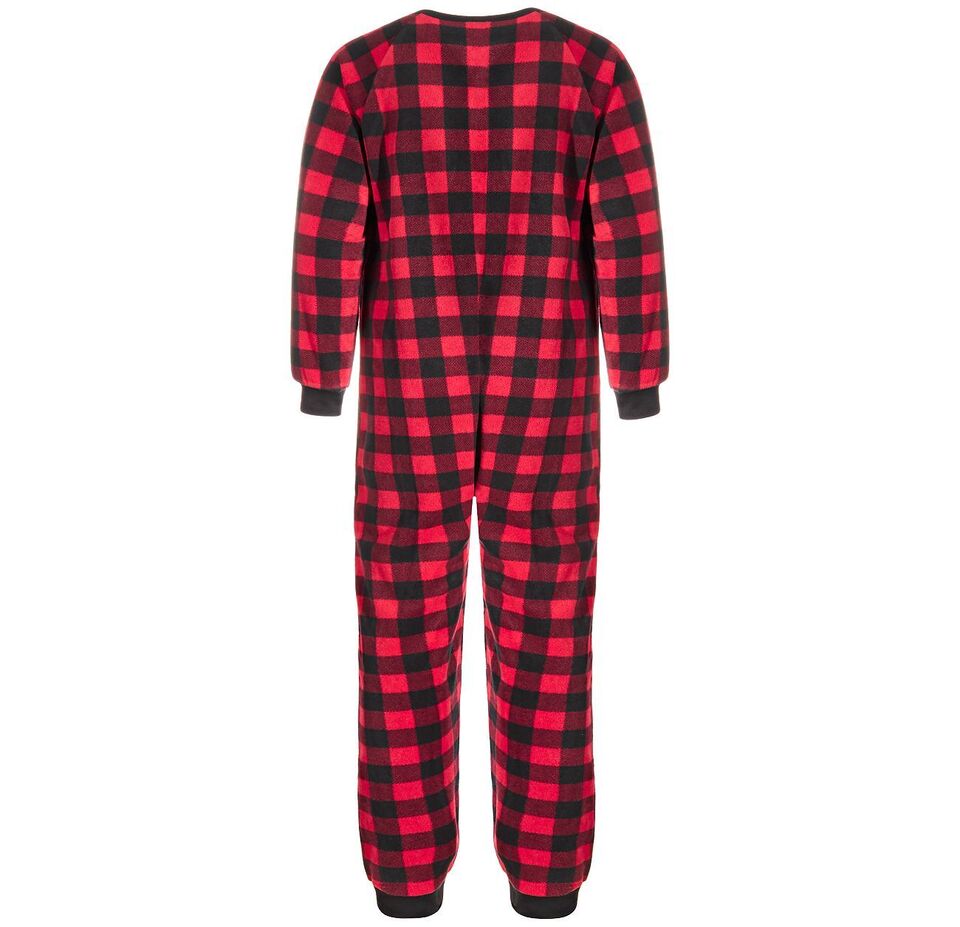 Family Pajamas Matching Kids 1-Pc. Red Check Printed Family Pajamas - Red