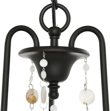 World Imports Matira Collection 3-Light Oil Rubbed Bronze Chandelier (WI974388)