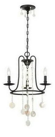 World Imports Matira Collection 3-Light Oil Rubbed Bronze Chandelier (WI974388)