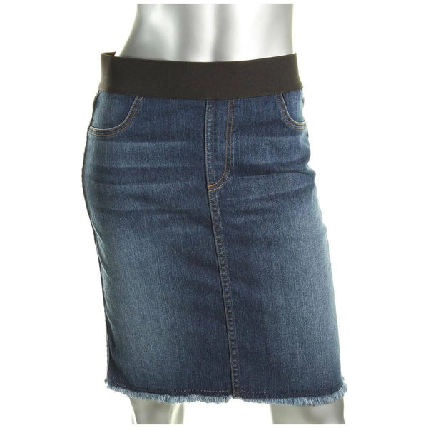 Karen Kane Denim Mini Skirt, Size 2