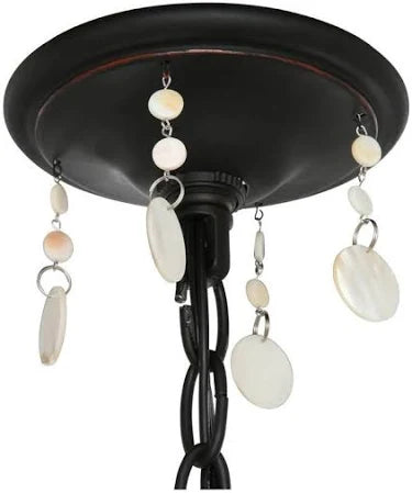 World Imports Matira Collection 3-Light Oil Rubbed Bronze Chandelier (WI974388)