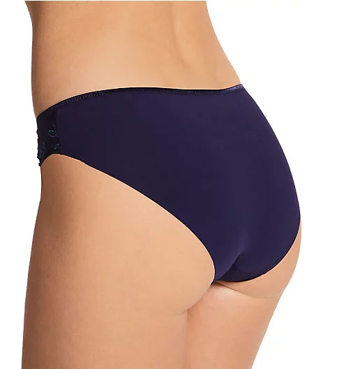 Simone Perele Womens Andora Bikini Panty in Blue,  Size XS