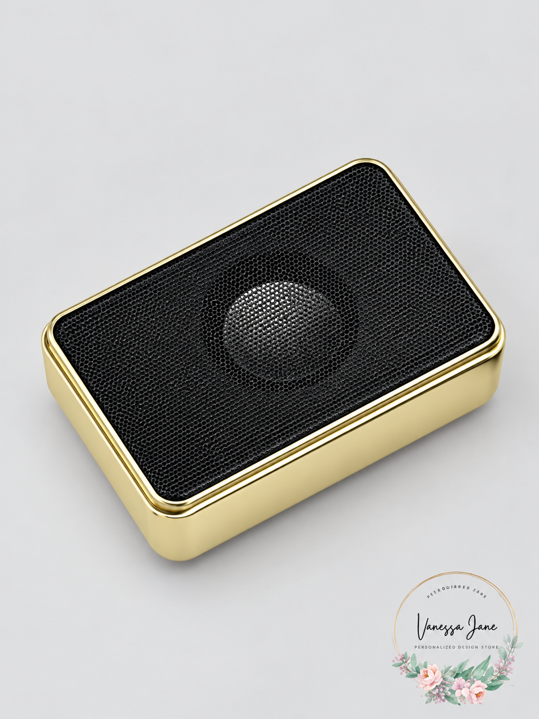 Gold Pocket Tin Speaker product view