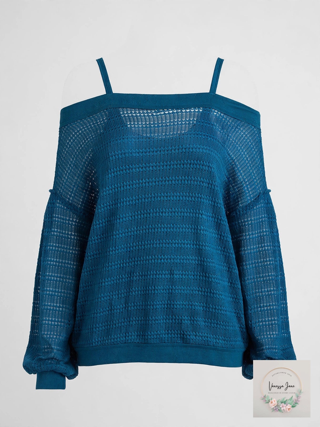 Free People Sistine Hacci Cold Shoulder Knit Top, NWT
