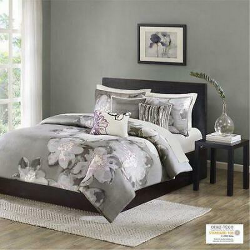 Madison Park Serena 6-PC. Queen Duvet Cover Set Bedding