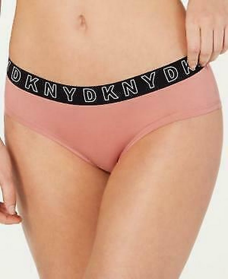 Dkny Women's Logo Classic Boyshort, Size Large