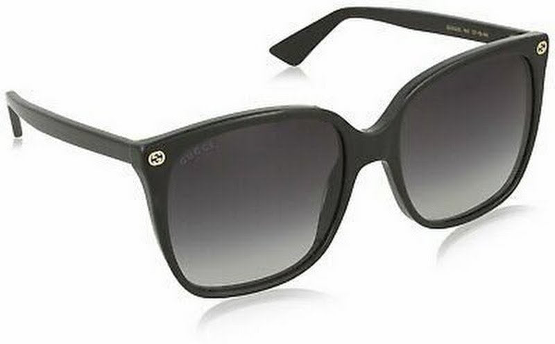 Gucci Sunglasses GG0022S Black/Grey One Size