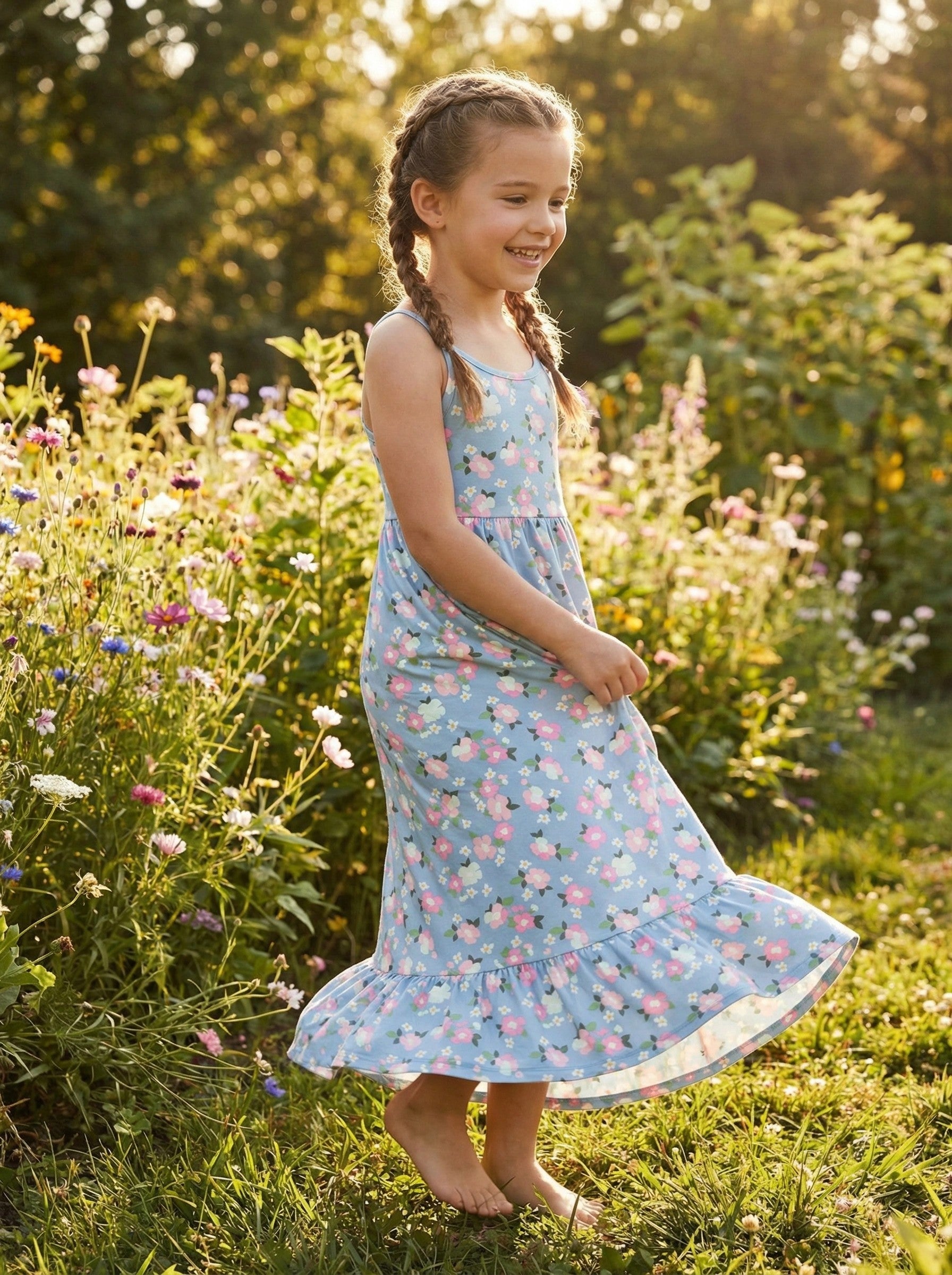 B TWEEN 2pk Maxi Dresses, Size 10