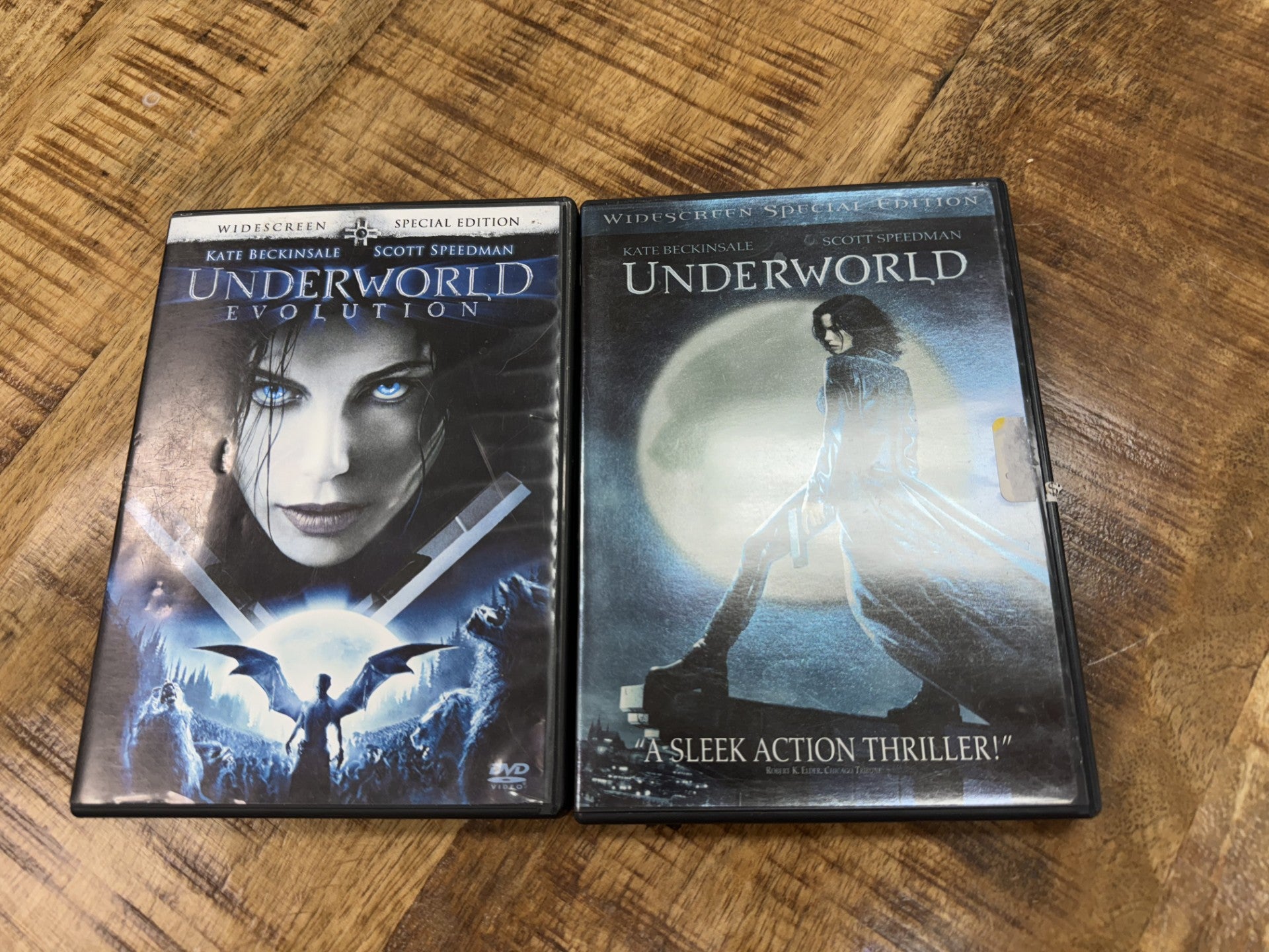 DVD Action Bundle: Underworld and Underworld: Evolution, Lot of 2