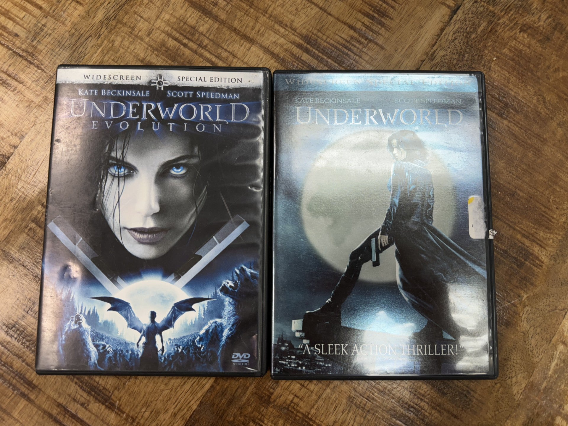 DVD Action Bundle: Underworld and Underworld: Evolution, Lot of 2