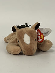 Extraordinary 1995 Ty Beanie Baby Derby Horse Rare PVC Tag Errors