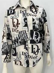 Designer print  fashion Blouse
