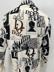 Designer print  fashion Blouse