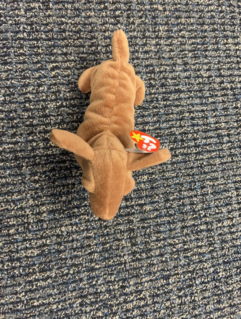 RARE Ty Beanie Baby Weenie the Dachshund w/Errors Waterlooville 4013 1995 PVC