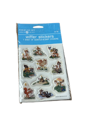 Vintage Wiffer Sniffer Scratch Sniff Puffy Stickers American Greetings Animals